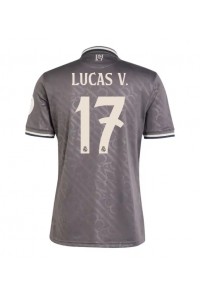 Real Madrid Lucas Vazquez #17 Fotballdrakt Tredje Klær 2024-25 Korte ermer